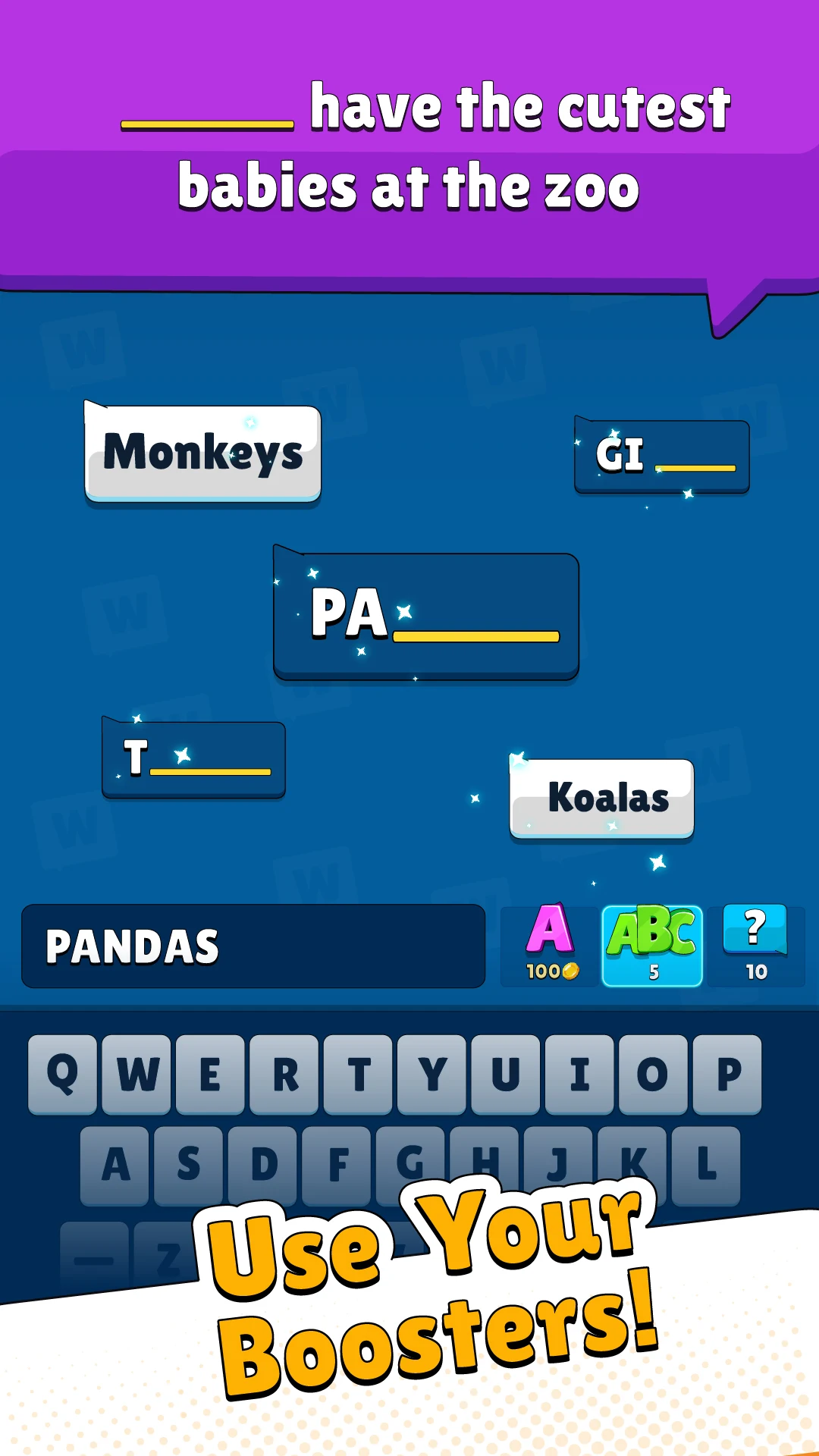Popular Words: Family Game screenshot